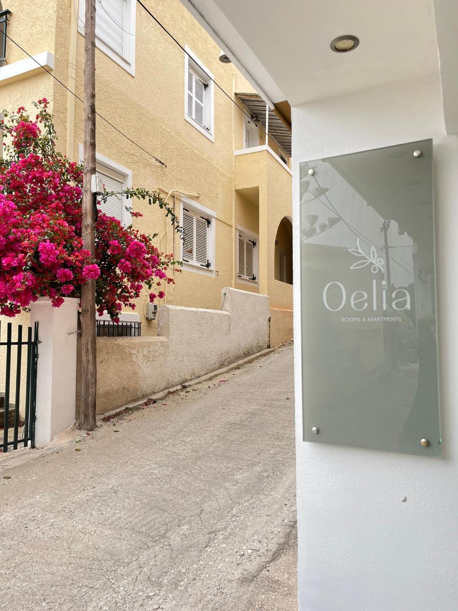 Oelia Rooms & Apartments Agía Marína Exterior foto