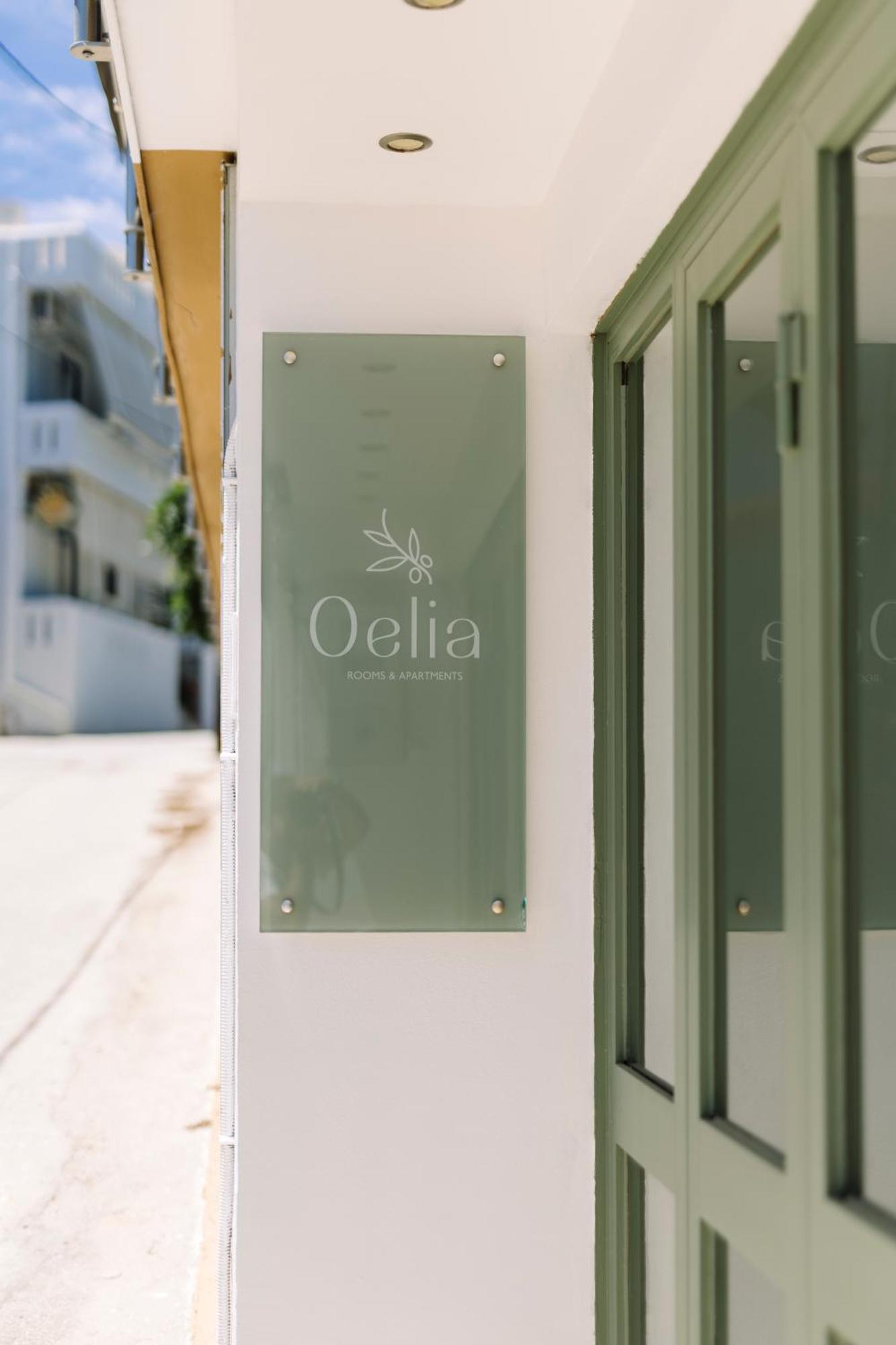 Oelia Rooms & Apartments Agía Marína Exterior foto